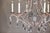Late 20th Century Late 20th Century Six-Light Crystal Chandelier with Scrolling Patinated Iron Arms, USA Wired For Sale - Image 5 of 12