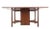 George Nelson Walnut Drop Leaf Dining Table Gate Leg For Sale - Image 11 of 11
