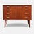 Vintage Danish Teak Chest of Drawers by Johannes Sorth, 1960s For Sale - Image 4 of 10
