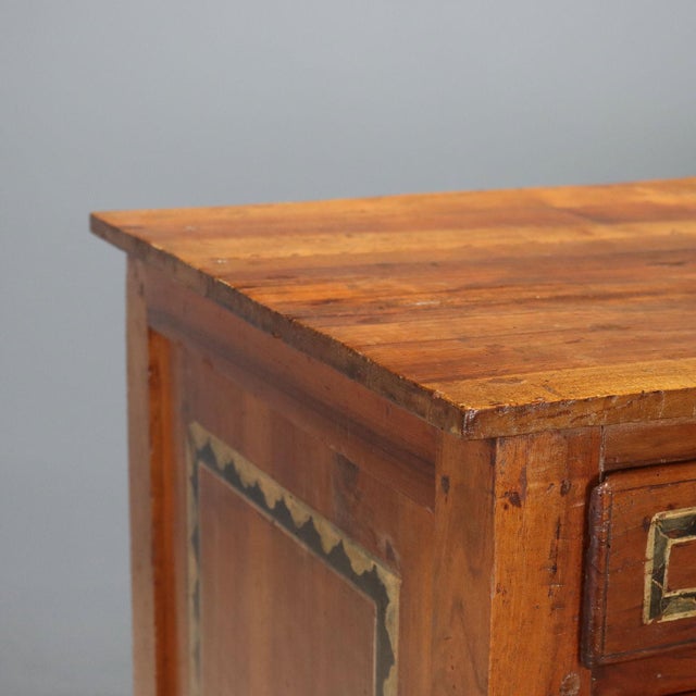 Italian Walnut Chest of Drawers, Italy, 1800s For Sale - Image 4 of 10