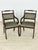 Upholstered Mahogany Dining Armchairs, Set of 2 For Sale - Image 11 of 14