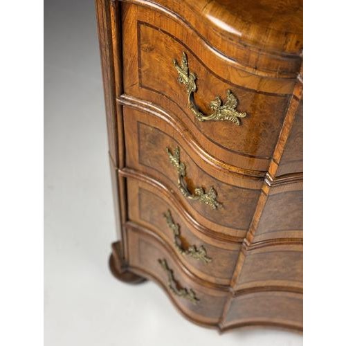 Wood Danish Rococo Chest of Drawers, 18th Century For Sale - Image 7 of 18