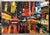 2000 - 2009 Simon Gaon, Vibrant New York City Times Square, Figural Abstract Expressionist Oil Painting For Sale - Image 5 of 10