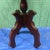 Wooden Small Mahogany Table Bases With Marble Tops For Sale - Image 12 of 12