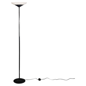 Metal and Glass Floor Lamp by Vincenzo Missanelli for Ladue, 1980s
