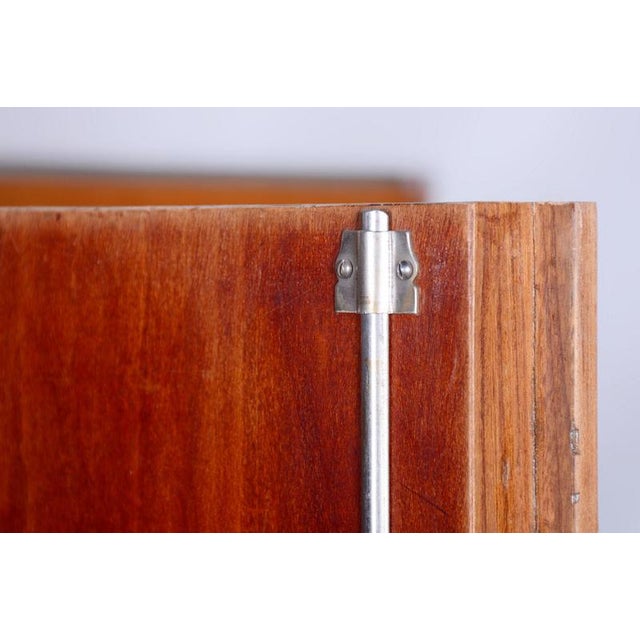 Bauhaus Wardrobe in Chrome-Plated Steel attributed to Vichr a Spol, Czech, 1930s For Sale - Image 18 of 18