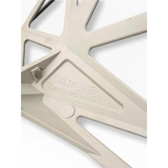 Vintage Off-White Chairs by Konstantin Grcic for Magis, Set of 10 For Sale - Image 6 of 13