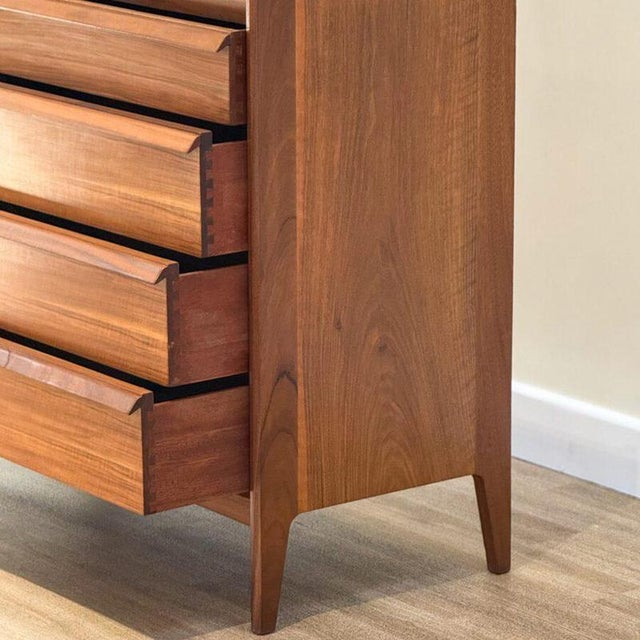 Mid-Century Chest of Drawers in Walnut from John Herbert For Sale - Image 12 of 14