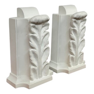 Hayles and Howe Acanthus Scroll Brackets, Pair For Sale