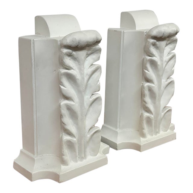 Hayles and Howe Acanthus Scroll Brackets, Pair For Sale