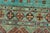 Fine Khorjin Rug 7’9” X 11’3” Blue Wool Tribal Hand-Knotted Oriental Carpet For Sale - Image 4 of 15