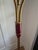Vintage Mid-Century Three-Arm Floor Lamp-26" W x 62" H. Base 10 1/4" round Add a touch of timeless sophistication to your...