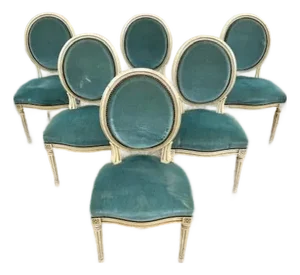 19th Century Louis XVl Dining Chairs - Set of 6