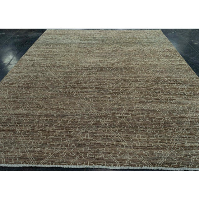 Turkish Modern Handmade Rug 8'10" x 11'5" #20519 Explore a curated collection of hallway runners, wool rugs, and handmade...