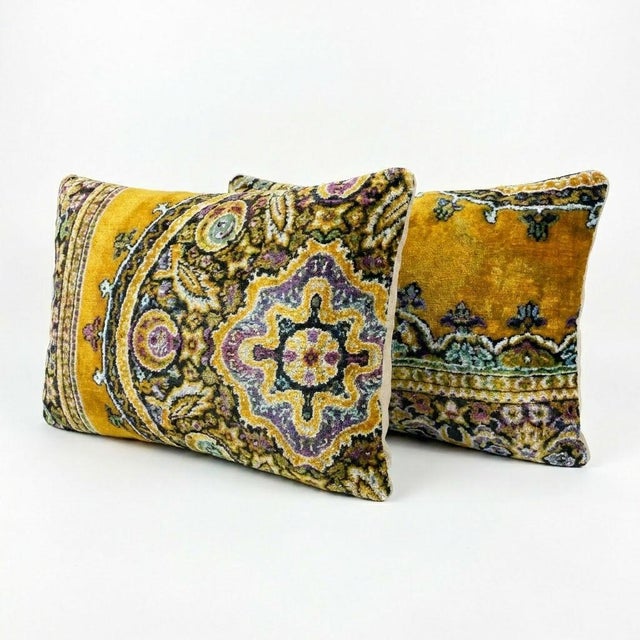 Handmade Turkish Kilim Pillow • Decorative Pillow Vintage Rug Pillow • Pair Pillow Handwoven Vintage Kilim Pillow • Throw...