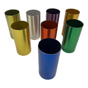 1950s Aluminum Glasses- Set of 8