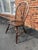 Vintage Windsor Style Hoop BraceBack Oak Side Chair For Sale - Image 4 of 18
