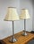 European Candlestick Table Lamps, Pair For Sale - Image 4 of 12
