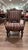 Carved Wood Armchair With Casters For Sale In Philadelphia - Image 6 of 6