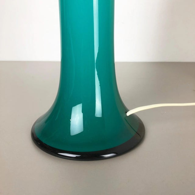 Glass Table Light by Uno & Östen Kristiansson for Luxus Vittsjö, Sweden, 1970s For Sale - Image 11 of 13