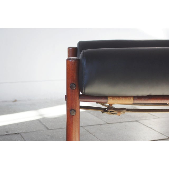 Model Kontiki Ottoman from Arne Norell AB, Aneby, Sweden, 1970s For Sale - Image 4 of 11