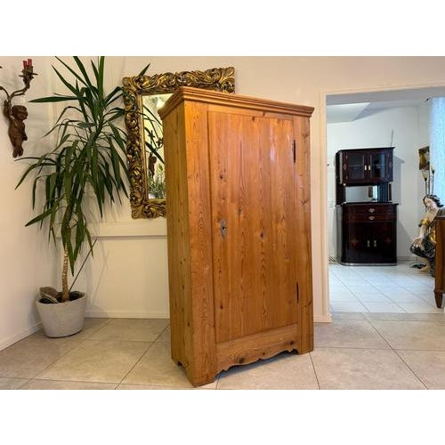 Rustic Biedermeier Bread Cabinet For Sale - Image 9 of 13