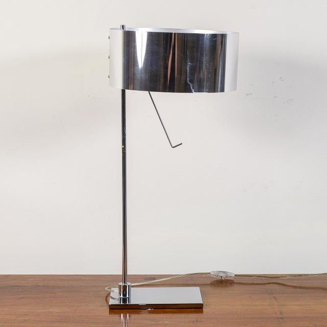 Metal Modern Metal Table Lamp For Sale - Image 7 of 9