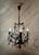 Hollywood Regency Crystal 3-Arm Chandelier with Rose-Lilac Crystals from Palwa, 1950s For Sale - Image 16 of 17