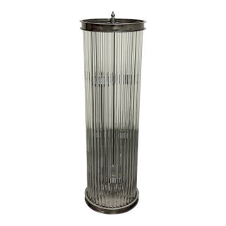 Wah Sing Lamp Company Glass Rod Floor Lamp For Sale