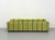 Metal Vintage Postmodern Aluminum Frame Striped Sofa For Sale - Image 7 of 7
