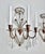 1980s Pair of Bagues Style Crystal Beaded Candle Wall Sconces For Sale - Image 5 of 16