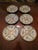 Mid 19th Century Antique Chinese Porcelain Set of Six Rose Canton Plates For Sale - Image 5 of 17