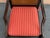 Black Vintage Baker Milling Road Lacquered Cane Armchair With Upholstered Cushion For Sale - Image 8 of 10