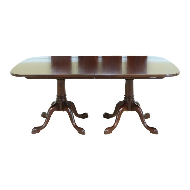 Stickley Solid Cherry Dining Room Table W. 4 Leaves Chairish