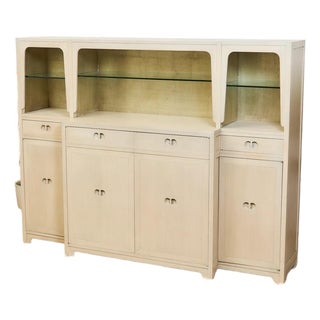 1970s Michael Taylor China Cabinet, Attributed For Sale