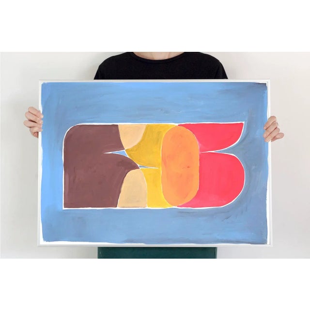 "Abstracted Letter Sunset" is an abstract painting by Spanish artist Natalia Roman. These color field paintings are...