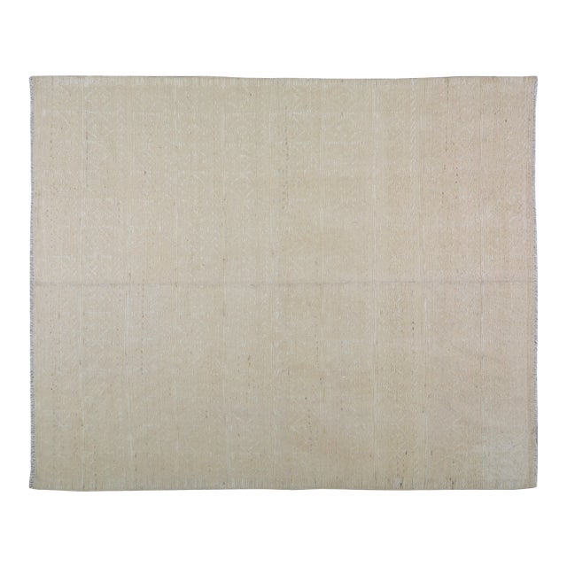 Moroccan Hand Knotted Wool Rug, 8'6"x10'3" For Sale