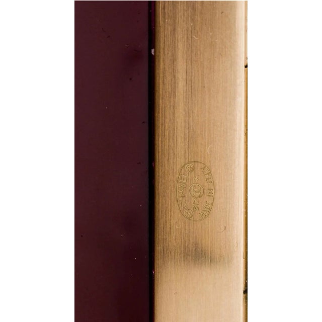 Chanel 2012 Chanel Cuff Métiers d'Art Paris Gripoix Bombay Bracelet Goossens Enamel Opens Runway Camellia Double C CC For Sale - Image 4 of 6