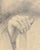 Albert Goltjakov, Man with a Winter Hat, 1953, Pencil on Paper For Sale - Image 4 of 6