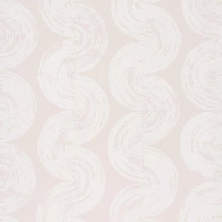 Sample - Schumacher x BACKDROP 1975 Wallpaper in Light Beige For Sale