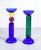 Blown Glass Candlesticks by A. Barbini, Set of 2 For Sale - Image 9 of 16