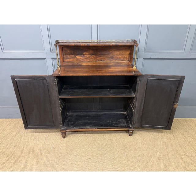 Regency Rosewood Side Cabinets, 1810, Set of 2 For Sale - Image 9 of 18