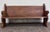 This is a gorgeous antique Victorian oak church pew dating to approximately the late 19th or early 20th century and...