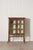 19th Century Tortoise Bamboo 2-Door Glass Front Cabinet For Sale - Image 4 of 10
