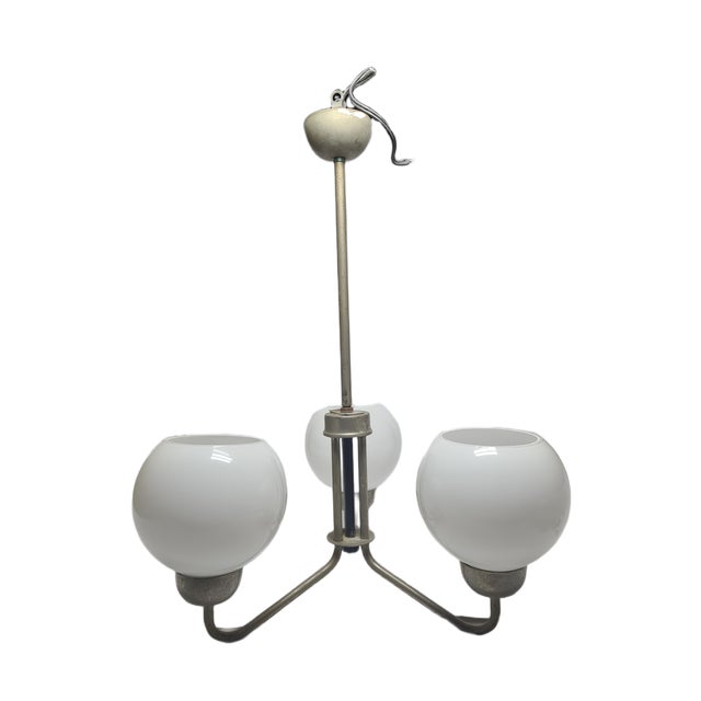 The wall lamp comes from the 1950s. Up to 250V (Europe/UK Standard).The wiring of this item may be original and might need...
