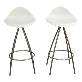 Design Within Reach Stua Jesús Gasca Onda Counter Stools - a Pair For Sale