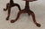 Wood Henkel Harris Cherry Queen Anne Style Double Pedestal Dining Table For Sale - Image 7 of 18