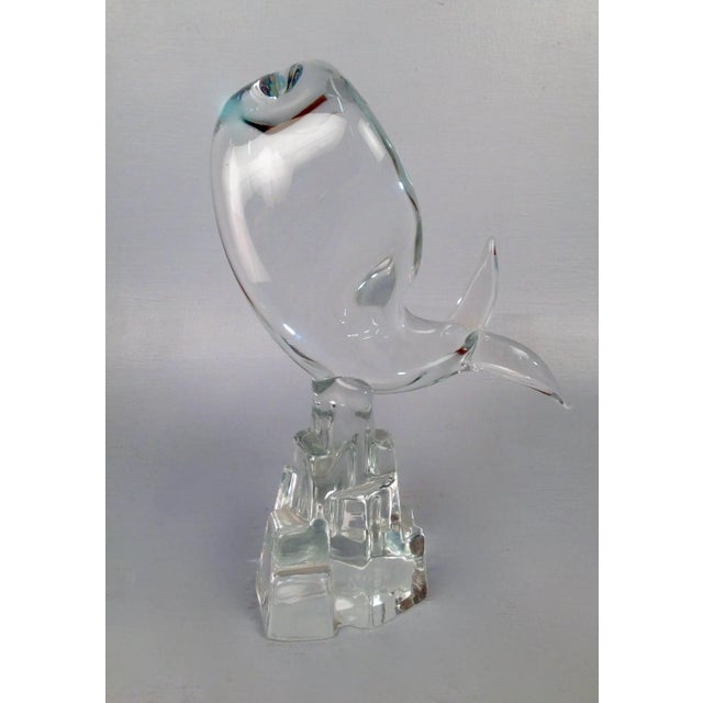 Mid-Century Modern Murano Glass Art Glass Fish Sculpture by