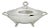 Vintage Poole Regency Style Footed Silver Plated Lidded Soup Tureen Serving Bowl For Sale