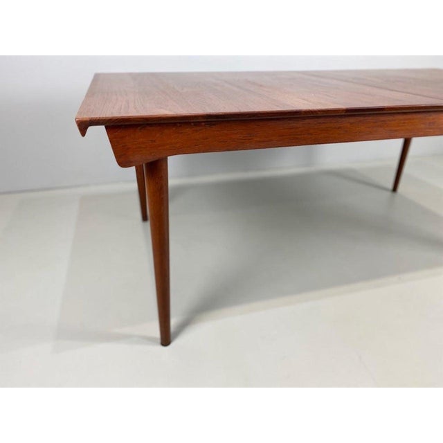 Mid-Century Modern Extendable Table by Finn Juhl for France & Søn, 1950 For Sale - Image 3 of 17
